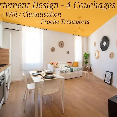 Appartement Le Cocon - Neuf Clim Wifi 2 A 4 Personnes Marseille